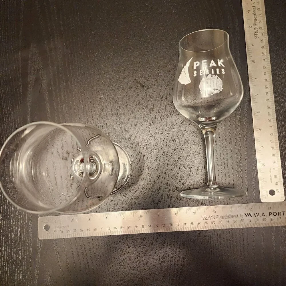 Devil's Backbone Brewing Company Peak Series Beer Goblet Set Of TWO (2)